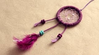 Atrapasueños  Dreamcatcher howto  Craftingeek [upl. by Nagaem136]