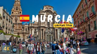 🇪🇸Walking Tour Murcia Spain 4K [upl. by Ednyl]