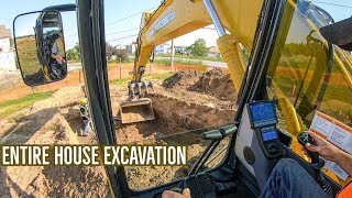 Digging A New House FULL EXCAVATION [upl. by Nomsed]