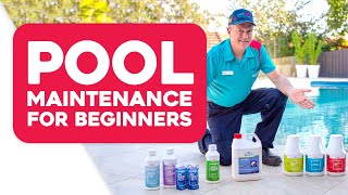 Pool Maintenance for Beginners [upl. by Eillod]