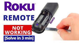 How to Fix Roku Remote Not Working  Roku TV Remote Common Problems amp Fixes [upl. by Essilec]