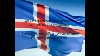 Icelandic National Anthem  quotLofsöngurquot ISEN [upl. by Alexina]