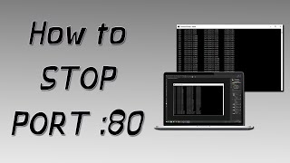 How To STOPDISABLE PORT 80 [upl. by Yknarf]