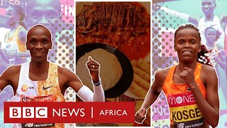 What I eat in a day marathon runner edition  BBC Africa [upl. by Weidner354]