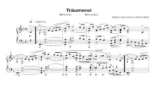 Robert Schumann Träumerei Dreaming audio  sheet music Thurzó [upl. by Avitzur]