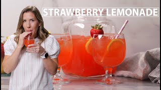 How to Make Strawberry Lemonade [upl. by Nirihs]