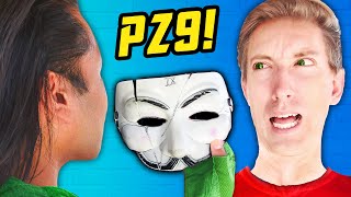 PZ9 FACE REVEAL UNMASKING Finds Clue Under Beard Extreme Hide and Seek Challenge vs New Hacker [upl. by Ahsekim125]