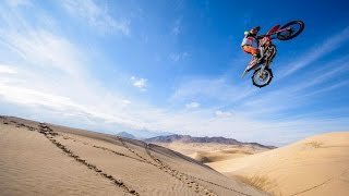 A Freeride Motocross Paradise in the Dunes of the Mojave [upl. by Vonnie424]