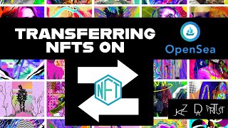 OpenSea  How to Transfer NFTs To Another Wallet [upl. by Ohploda82]