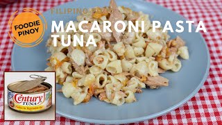 Tuna Pasta Macaroni  Canned goods recipe [upl. by Nazay881]