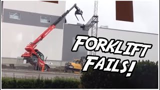 Forklift Fails amp Accidents  Forklift Operator Training [upl. by Jinny]