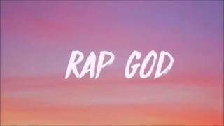 Eminem  Rap God Lyrics [upl. by Deenya801]