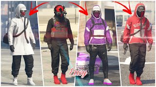 GTA 5 Online 4 Easy asf Tryhard Outfits Using Clothing Glitches Not Modded Outfits [upl. by O'Driscoll]