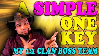 Simple One Key Clan Boss Team  Raid Shadow Legends [upl. by Anivram966]