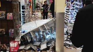 Alaska earthquake triggers panic tsunami warning [upl. by Trudnak735]