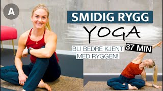 Sunn og sterk rygg med yoga🧘‍♂️ [upl. by Ettenad]