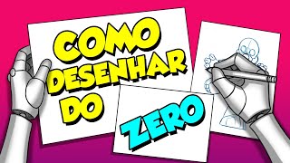 Como Desenhar começando do ZERO NOVA TÉCNICA [upl. by Langley]