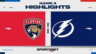 NHL Game 4 Highlights  Panthers vs Lightning  April 27 2024 [upl. by Uni733]