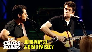 John Mayer amp Brad Paisley Perform Old Love  CMT Crossroads [upl. by Cicily112]