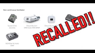 Philips Respironics DreamStation RECALL Are you at Risk [upl. by Mollee]