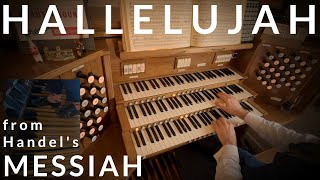 🎵 Handel  Hallelujah from Messiah  arr for ORGAN [upl. by Aneer]