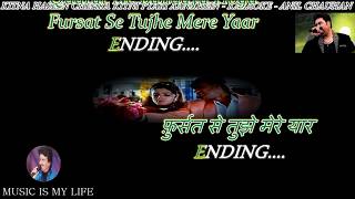 Kitna Haseen Chehra Karaoke With Scrolling Lyrics Eng amp हिंदी [upl. by Enelyar]