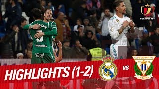 Resumen de Real Madrid vs CD Leganés 12 [upl. by Dnalram976]