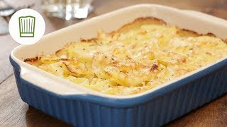 Klassisches Kartoffelgratin  Chefkochde [upl. by Grondin]