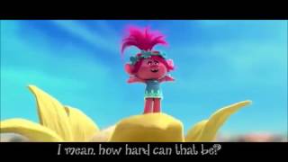 TROLLS UNCUT CLIP Get Back Up Again w lyrics by Anna Kendrick [upl. by Boatwright807]