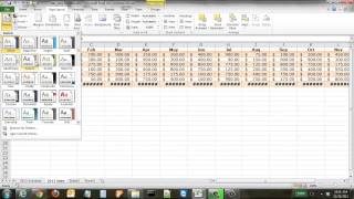 How to Use Themes in Excel [upl. by Llennehc]