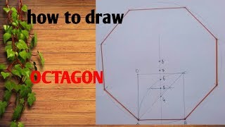 How to draw OCTAGON [upl. by Reave21]