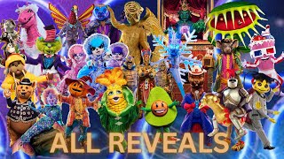 All Season 8 Masked Singer Reveals [upl. by Nedac479]