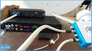 DStv ExtraView Installation  DStv Explora And HD  Smart LNB [upl. by Ardnuat]