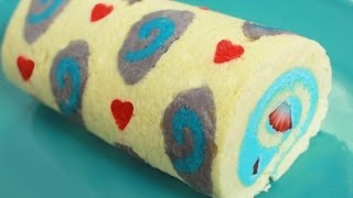 HEARTHSTONE ROLL CAKE  NERDY NUMMIES [upl. by Koziarz]