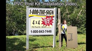 Sign Post Kit Install [upl. by Dowd]