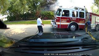 House fire 555 Byrd Road Riverside IL Sept 5 2019 [upl. by Fiorenze]