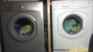 Wash Race No175  Beko vs Hotpoint  cotton 60c [upl. by Haywood]