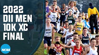 2022 NCAA DII mens NCAA cross country championship  FULL RACE [upl. by Rehpetsirhc]