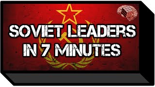 Soviet Leaders in 7 Minutes History [upl. by Llerrej]