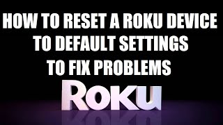 How to hard reset a Roku device to fix common problems [upl. by Elburt205]