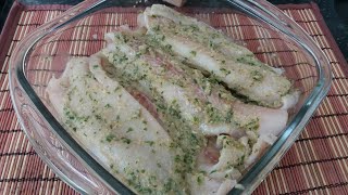 COMO TEMPERAR PEIXE DELICIOSO  RECEITINHAS COM AMOR [upl. by Ahsiadal849]