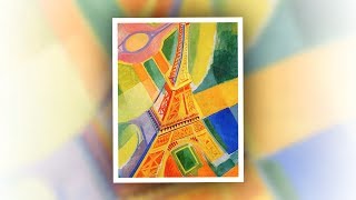 Robert Delaunay  Tour Eiffel  Eiffel Tower [upl. by Naitirb]