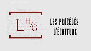 Les procédés décriture Intro [upl. by Eidnac71]