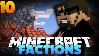 Minecraft Factions 10  SO MANY RAIDS [upl. by Enenaej]