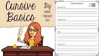 Cursive Writing for Beginners Cursive Basics [upl. by Yorke430]