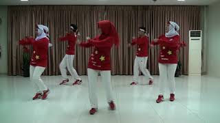 dance in RSCM quotmeraih bintangquot  via vallen  Asian Games 2018 [upl. by Huey]