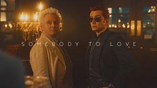 Crowley amp Aziraphale  somebody to love [upl. by Nickelsen]