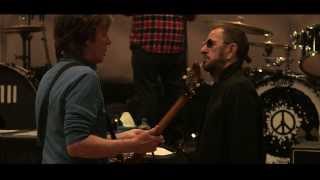 Paul McCartney and Ringo Starr Rehearsing Queenie Eye [upl. by Pelagi]