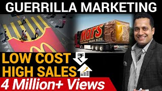 High Sales Through Low Cost Marketing  GUERRILLA MARKETING  DR VIVEK BINDRA [upl. by Hars124]