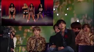 Bts reaction Blackpink Pretty Savage 2021 [upl. by Catlee]